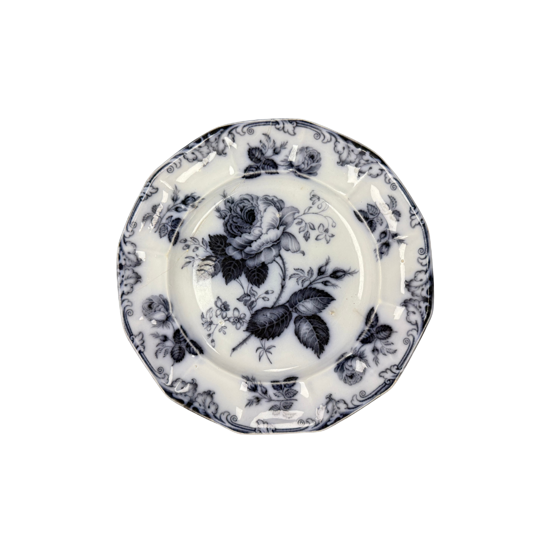 Found JP&amp;Co. Staffordshire Moss Rose Plate