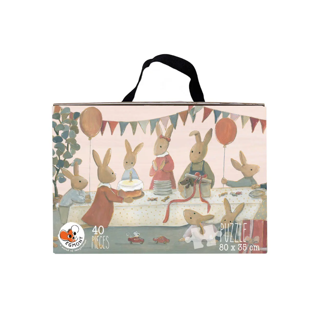Rabbit Family Floor Puzzle