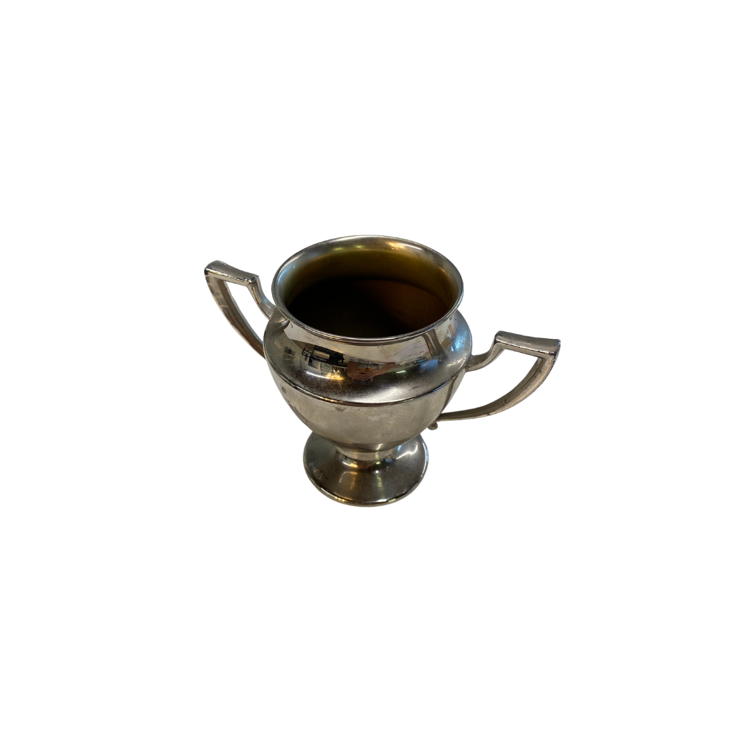 Found Silver Trophy Sugar Bowl