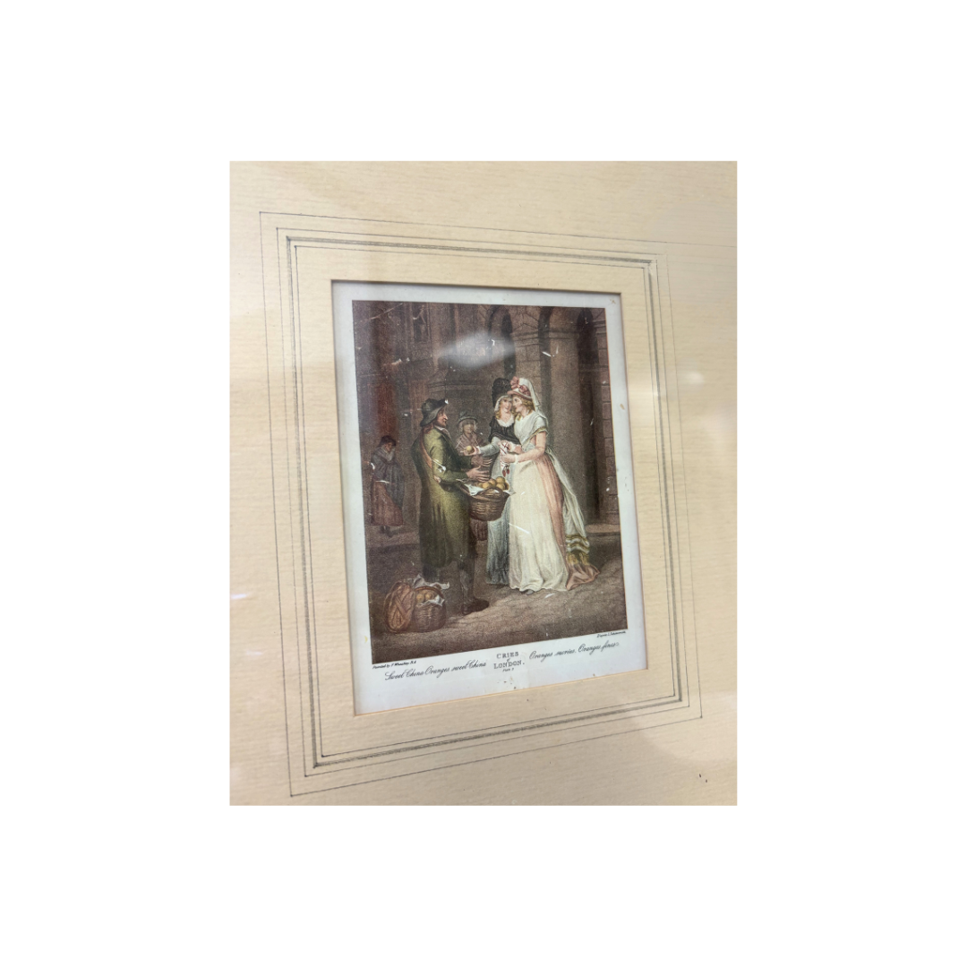 Found "Cries of London" Print