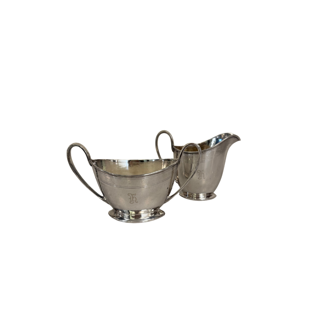 Found Sheffield Tea Set