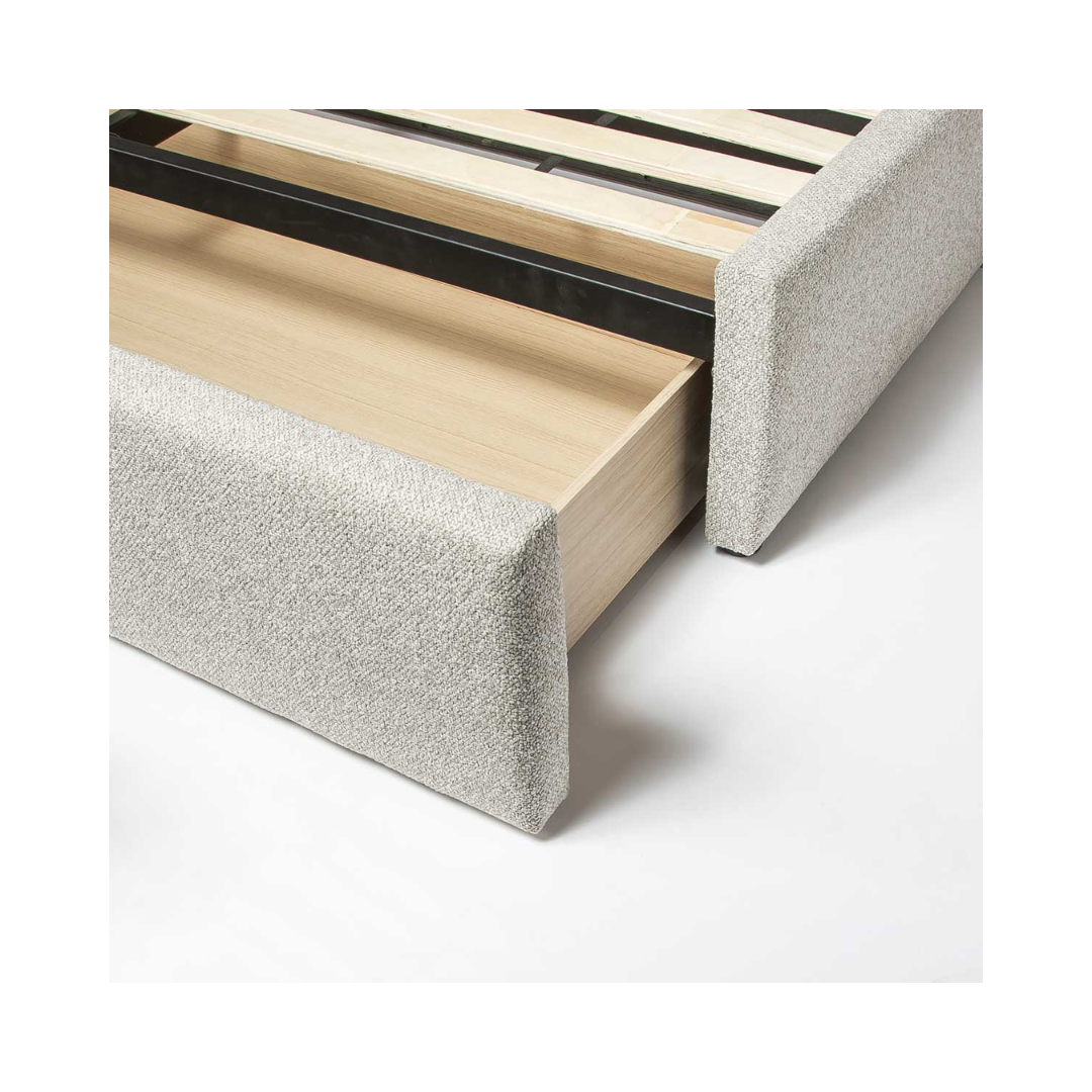 Lourdes Storage Drawer Bed