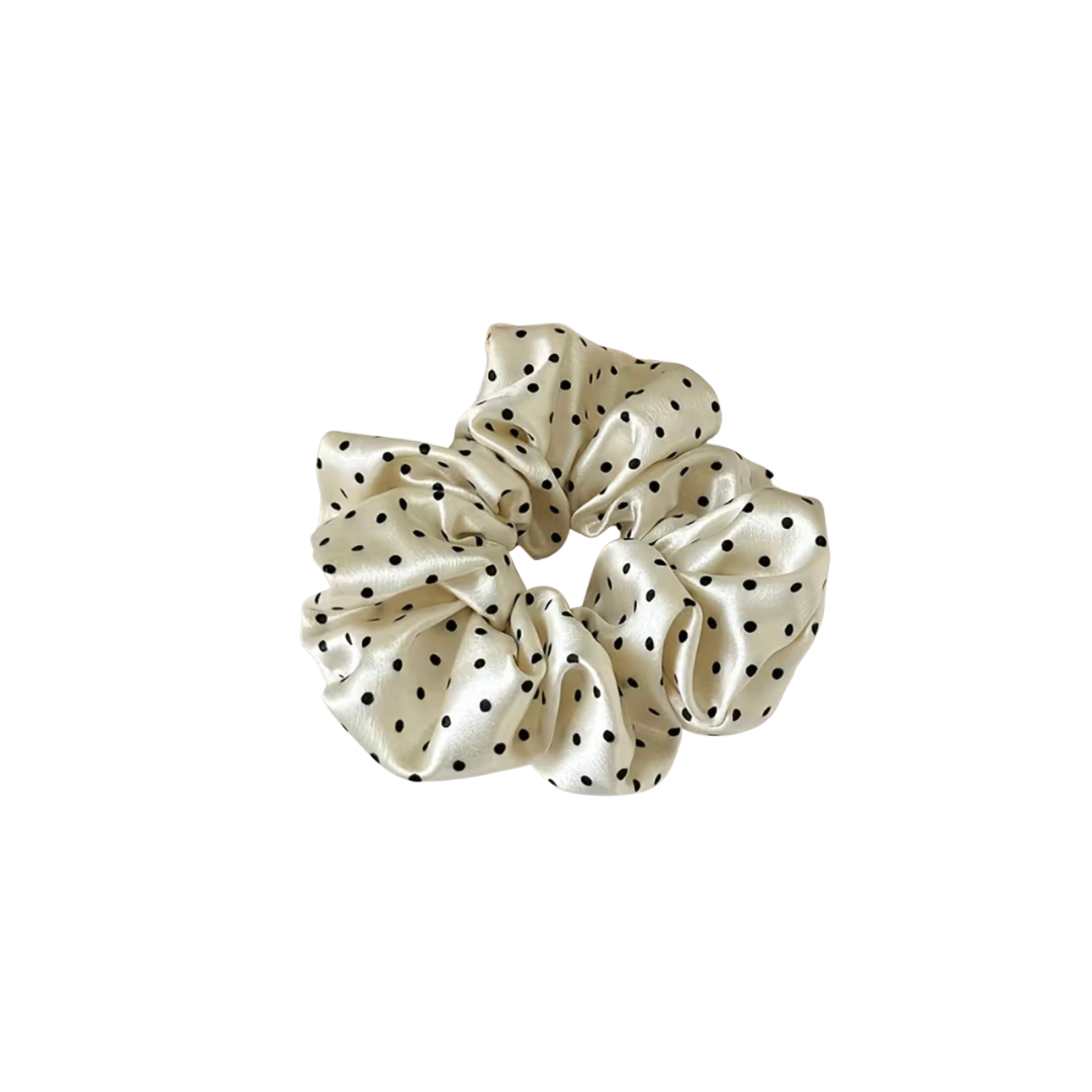 Polka Dot Scrunchie