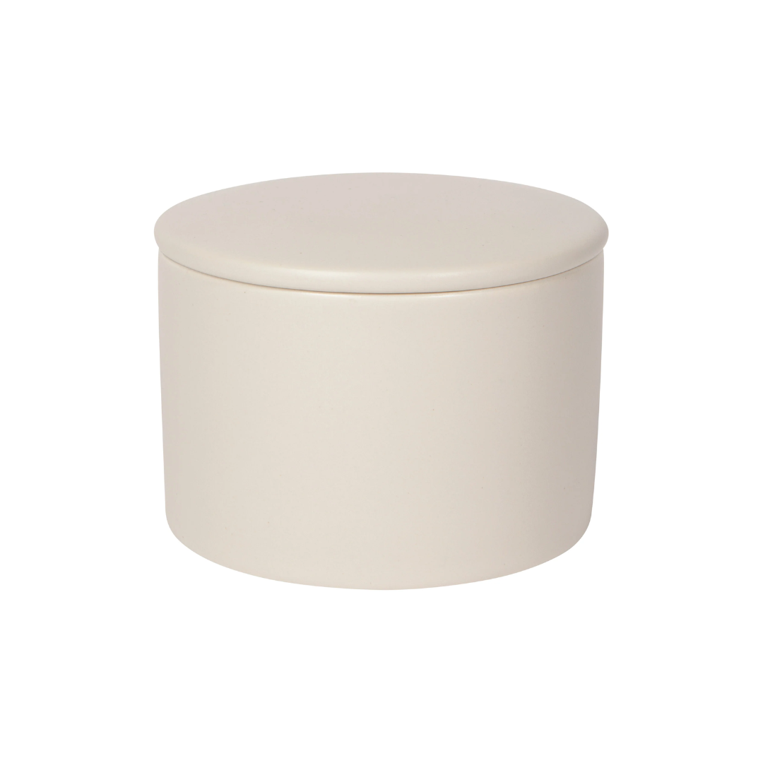 Matte Natural Butter Crock