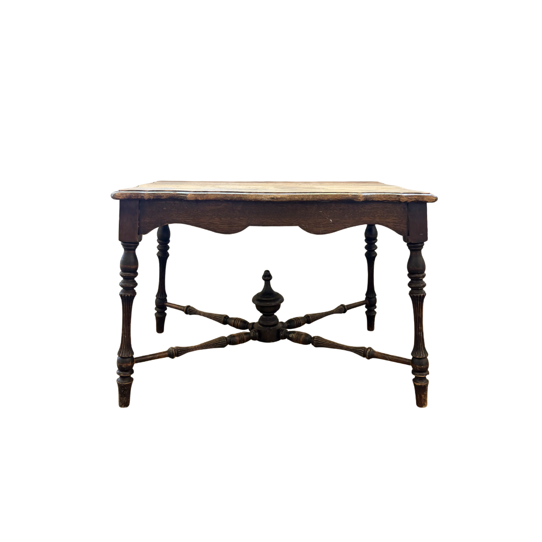Found French Baroque Side Table