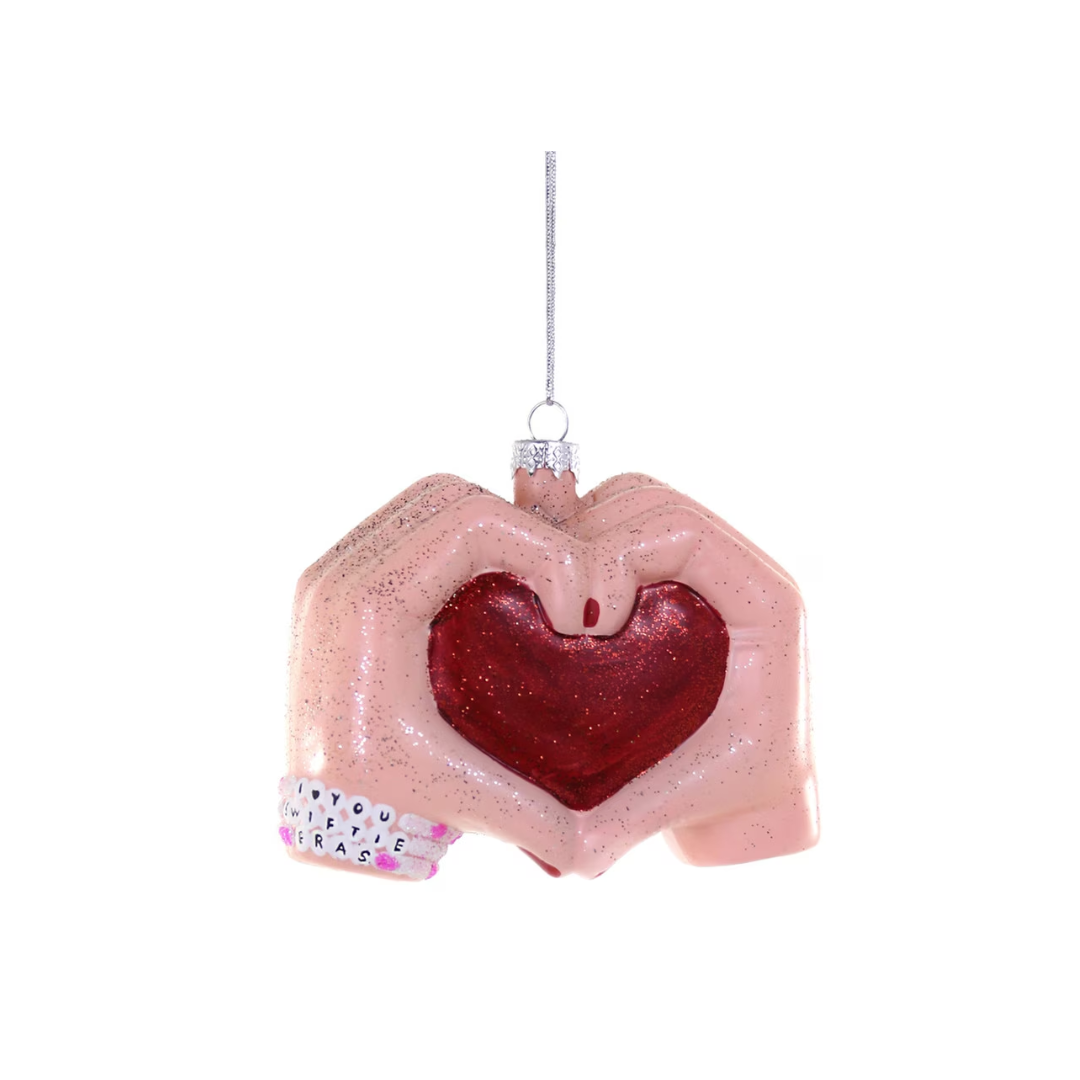 Swiftie Heart Hands Ornament