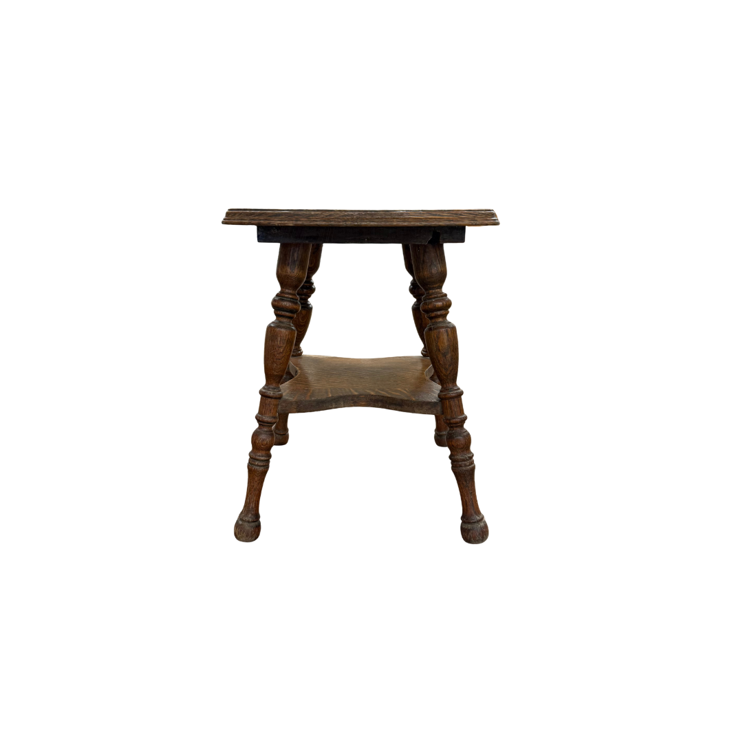 Found Small Spindle Leg Stool