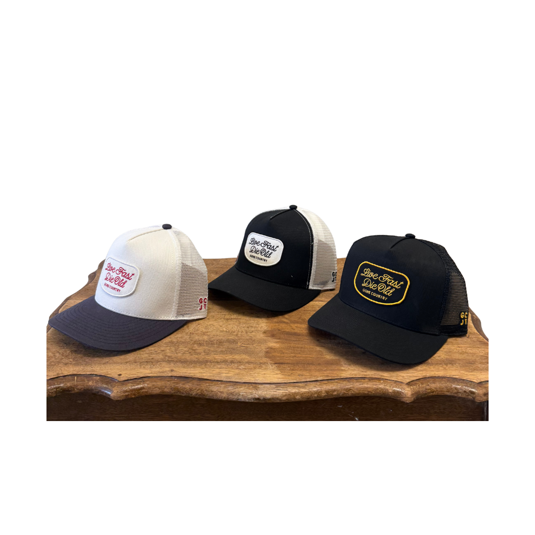 Gone Country Live Fast Mesh Back