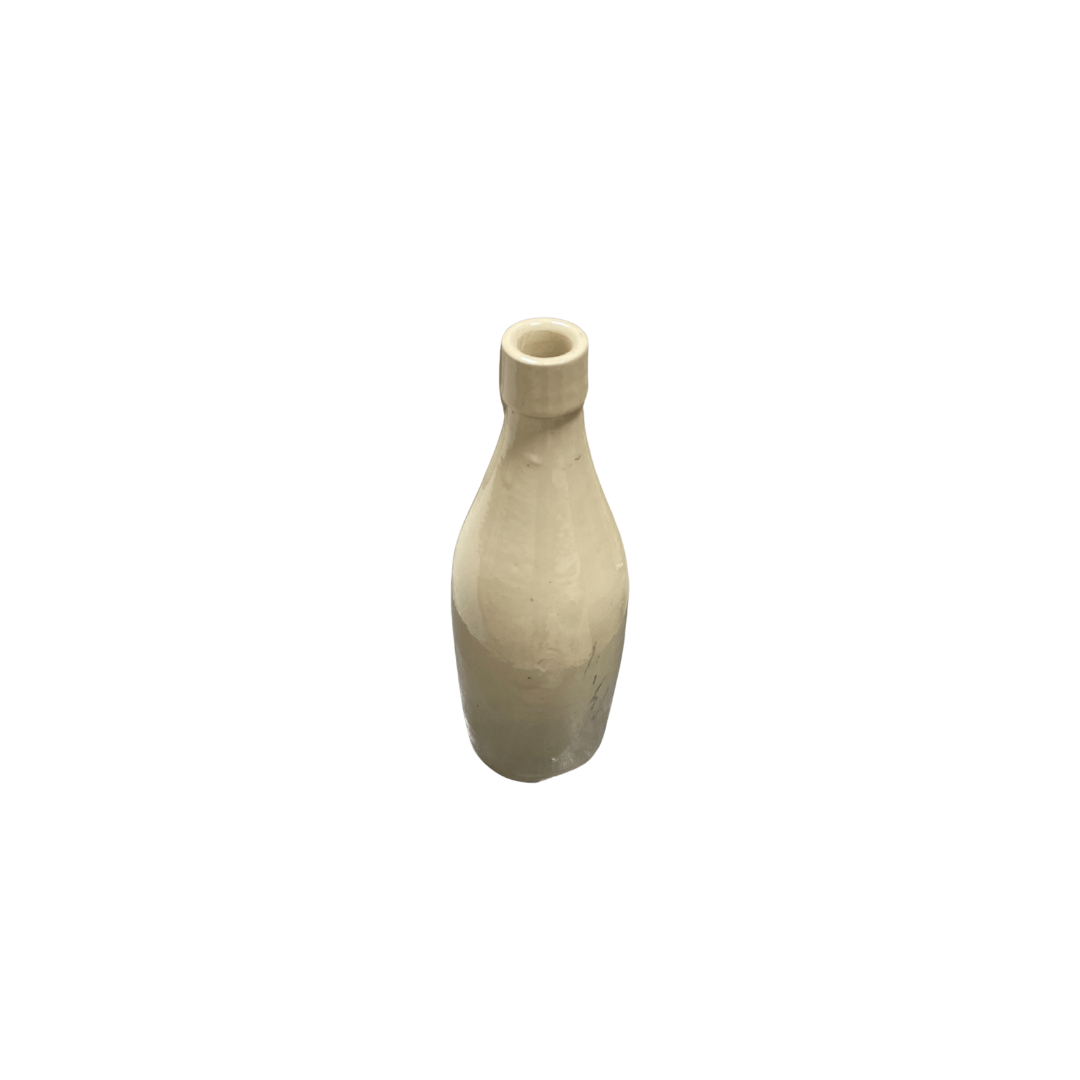 Found White Ceramic Vase