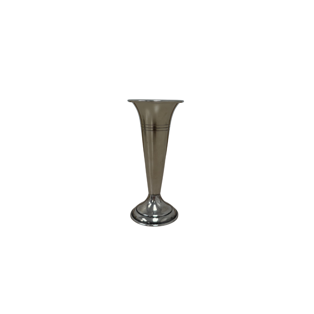 Found Silver Bud Vase 2
