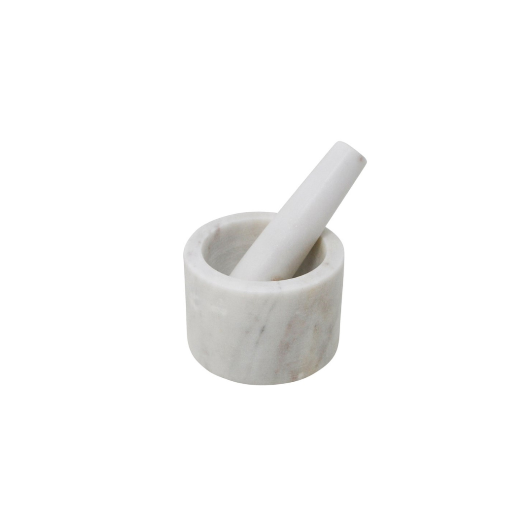 Marble Mortar and Pestle