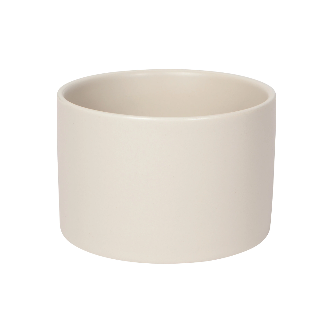 Matte Natural Butter Crock