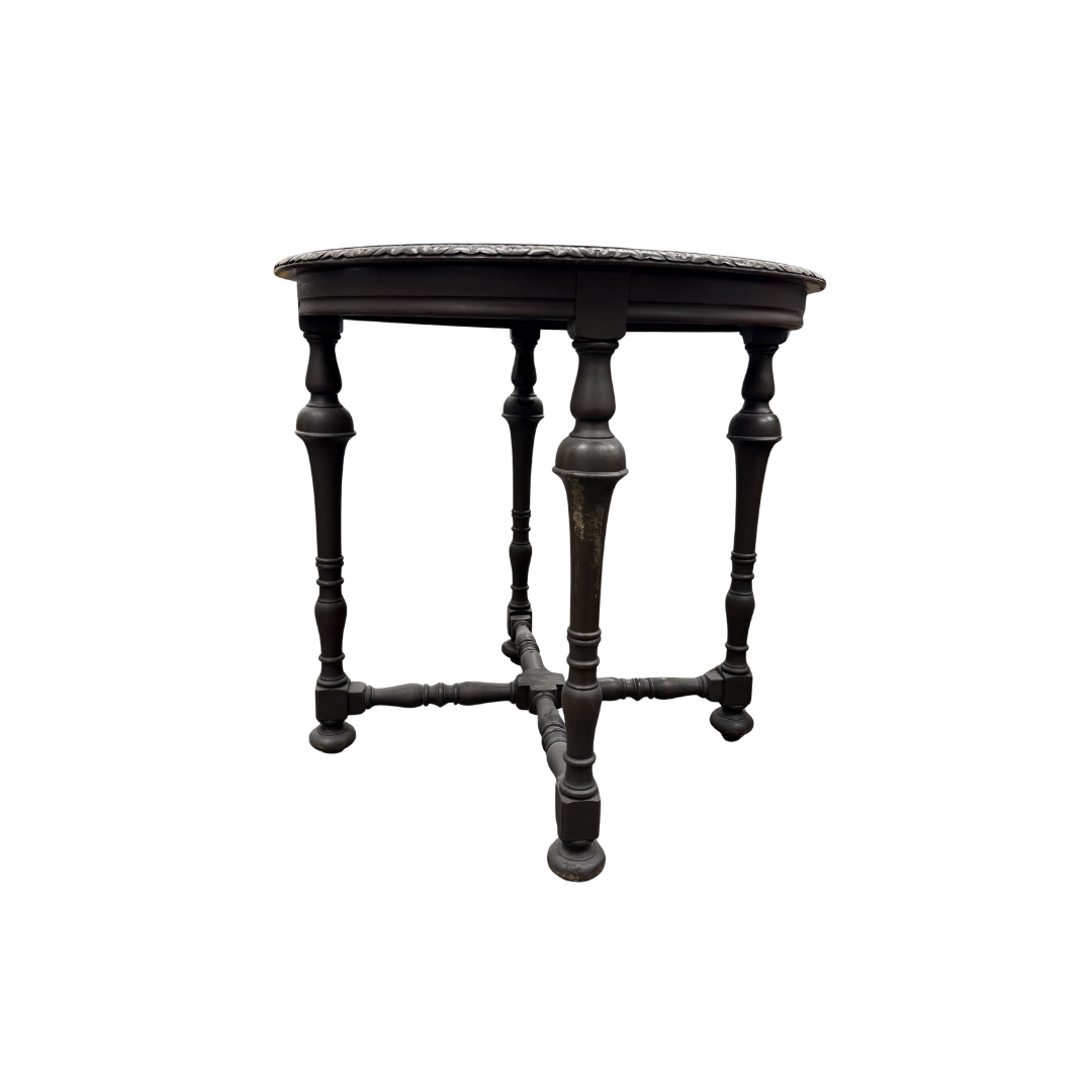 Found Round Side Table