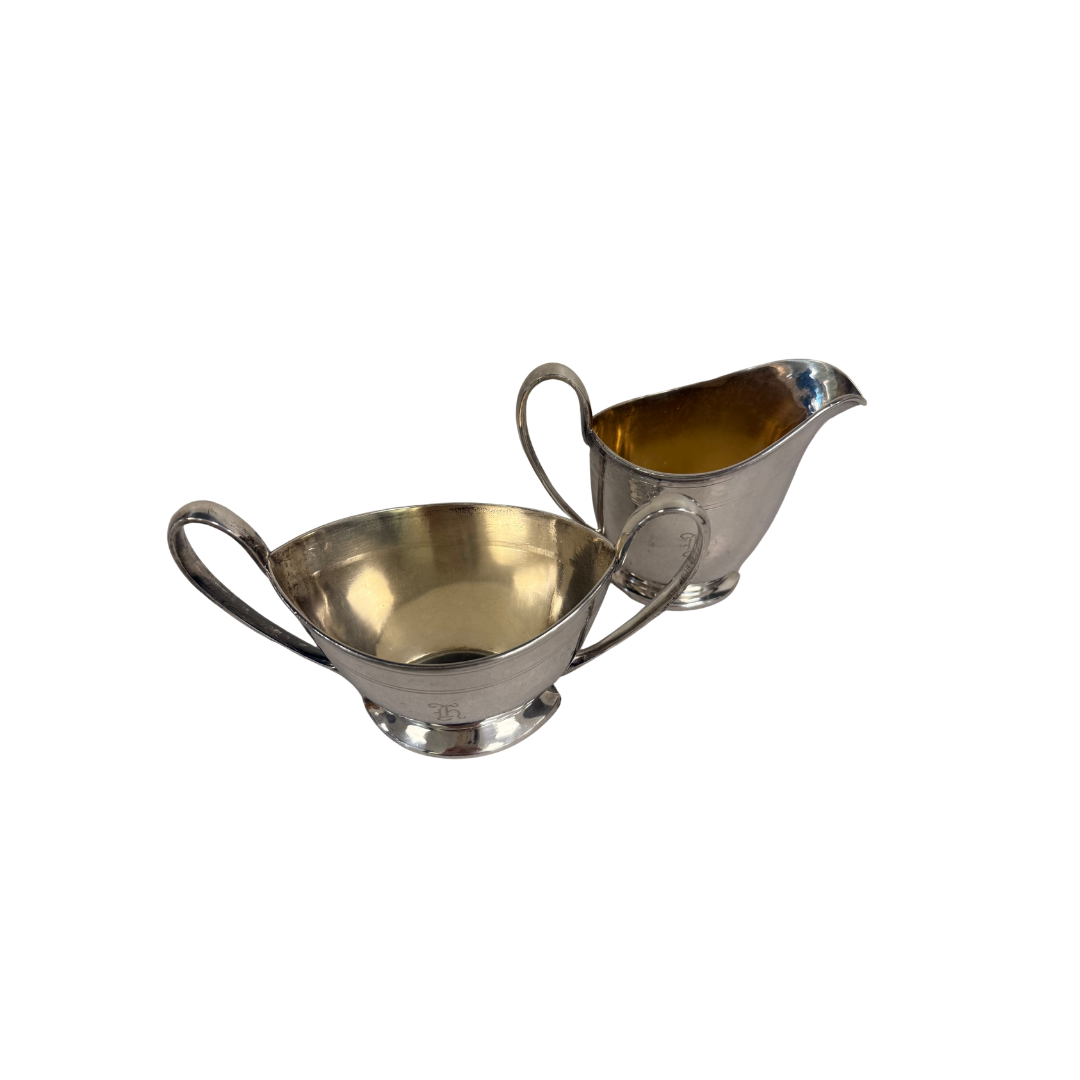 Found Sheffield Tea Set