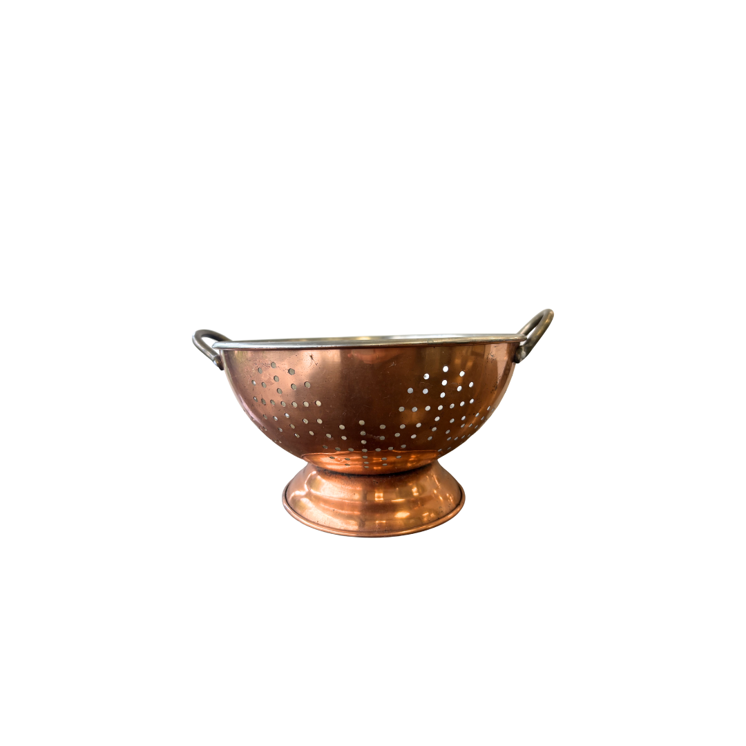Found Copper Colander