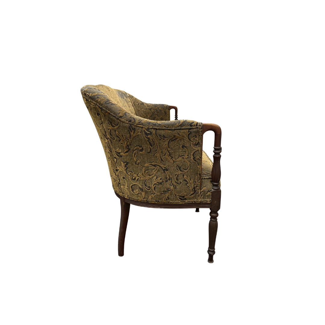 Found Sheraton Style Settee &amp; Armchair Set