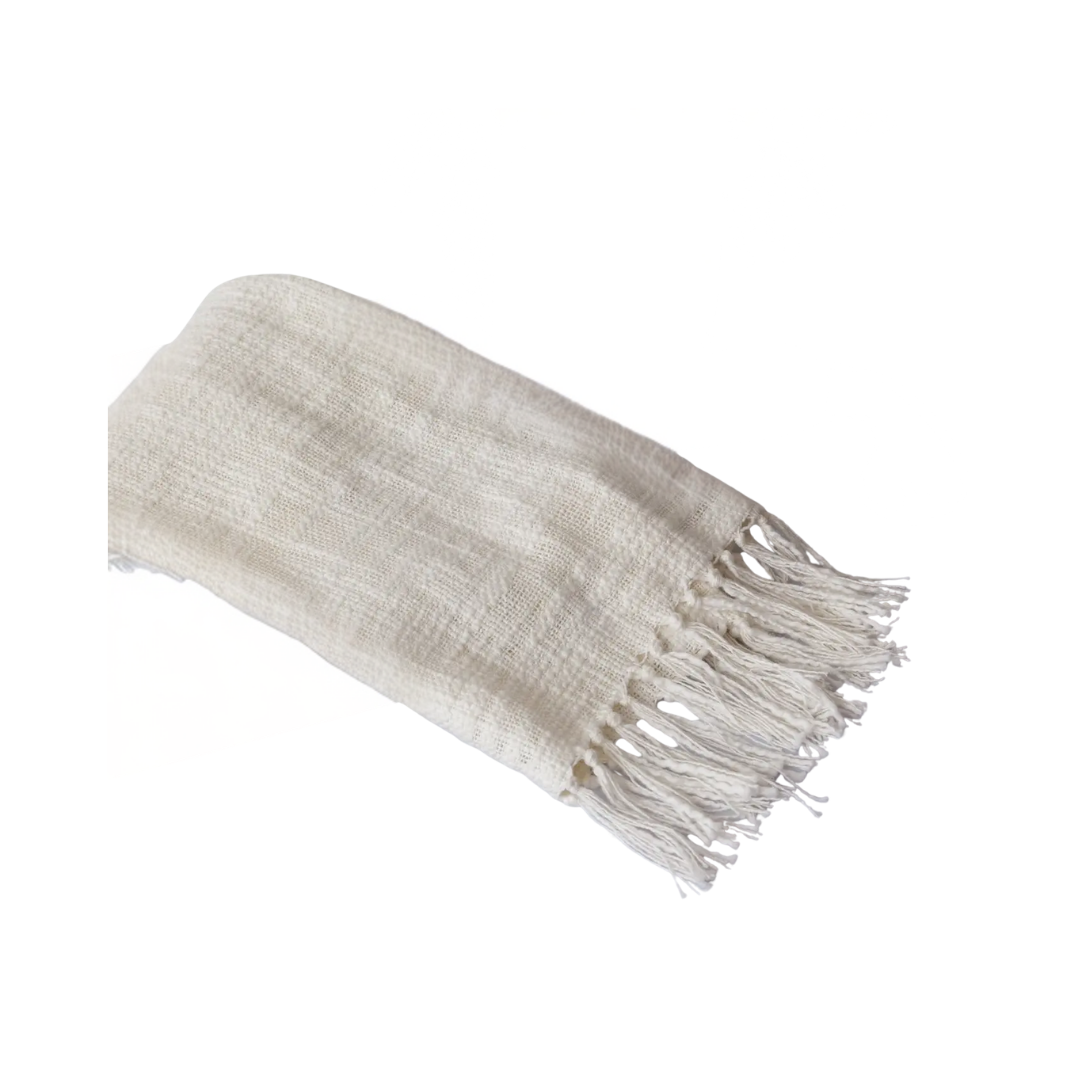White Slub Tea Towel