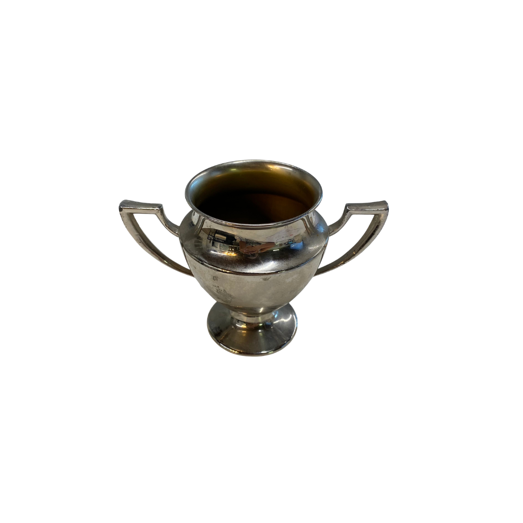 Found Silver Trophy Sugar Bowl