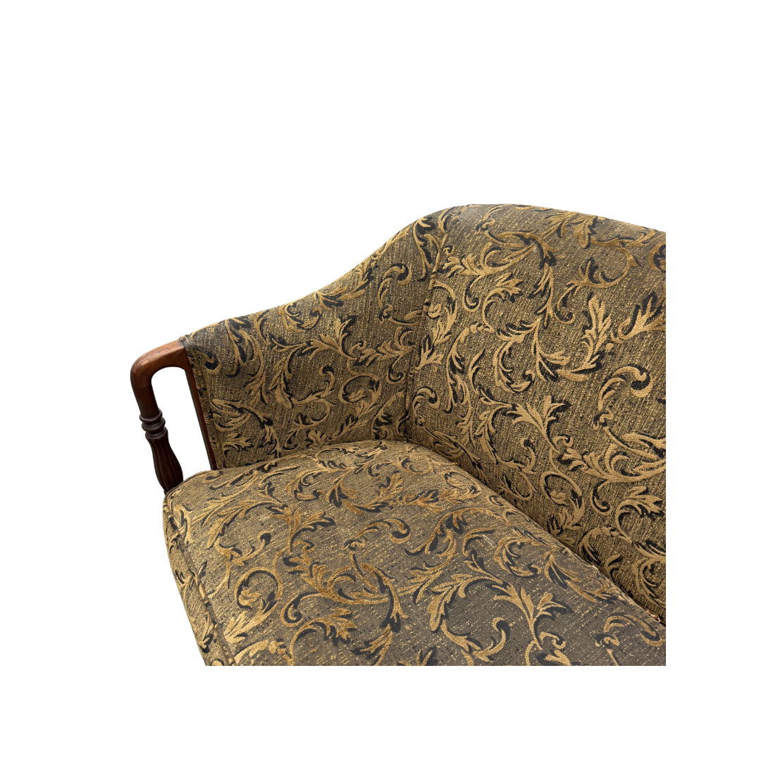 Found Sheraton Style Settee &amp; Armchair Set