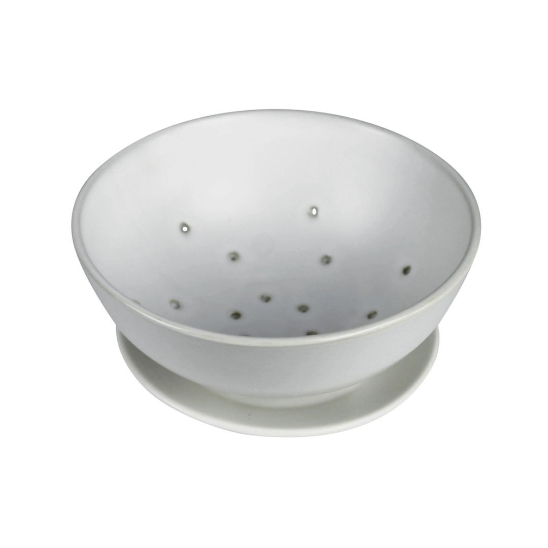 Drift Berry Bowl with Saucer