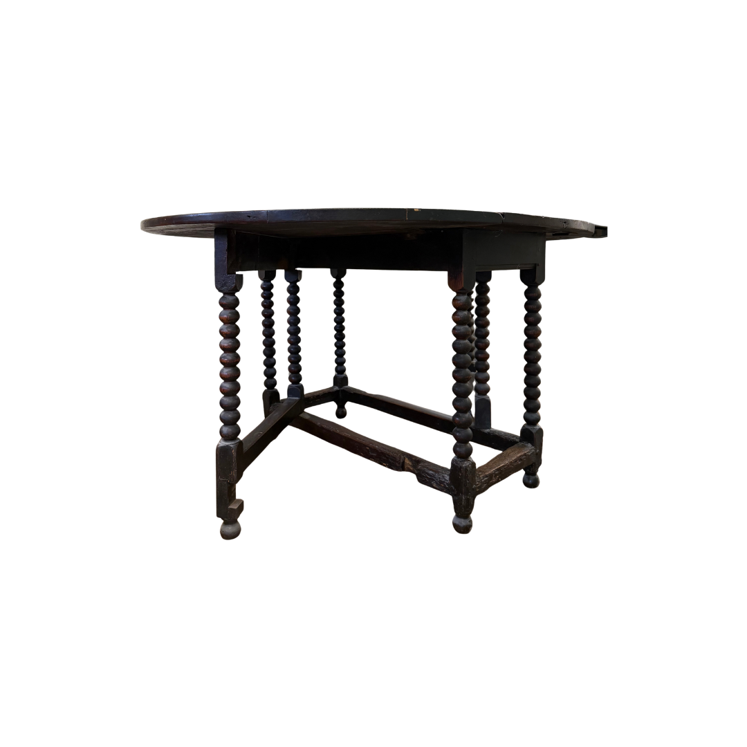 Found Drop Leaf Wood Table