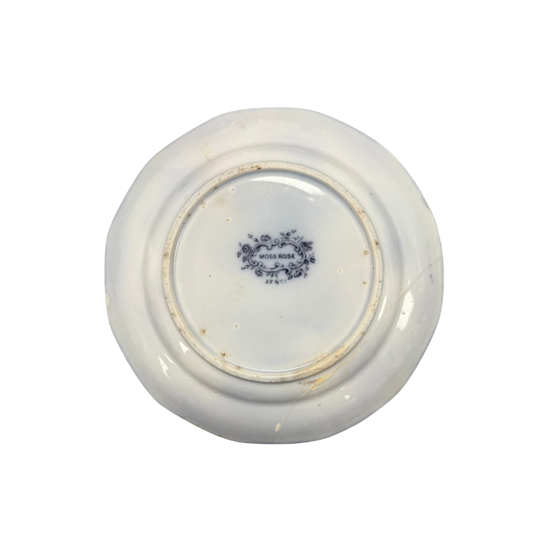 Found JP&amp;Co. Staffordshire Moss Rose Plate