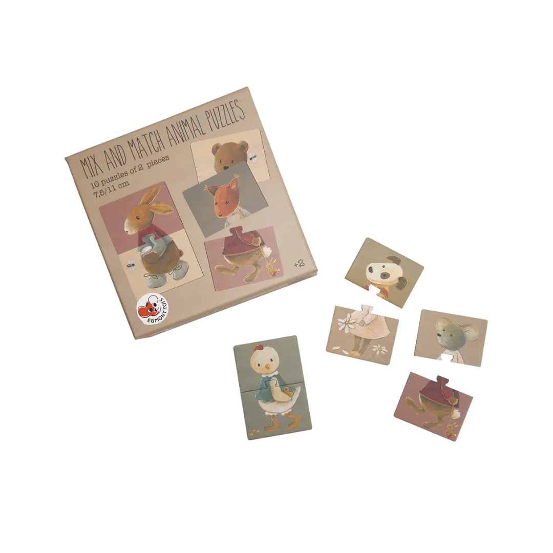Mix and Match Animals Puzzle