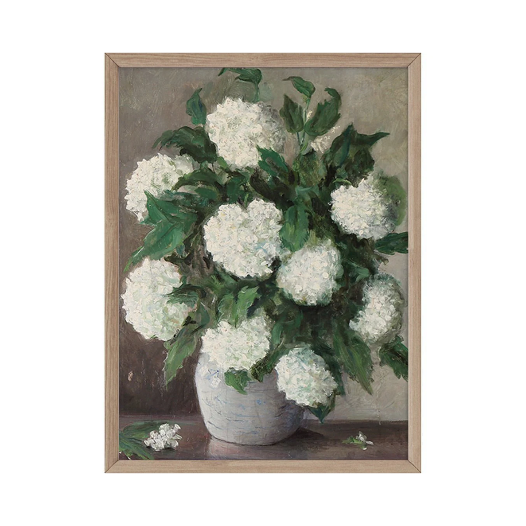 White Hydrangeas