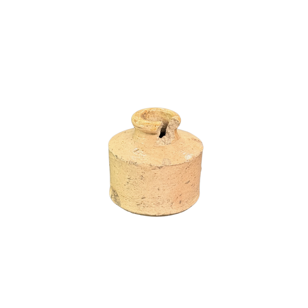 Found Pork Pie Ink pot II