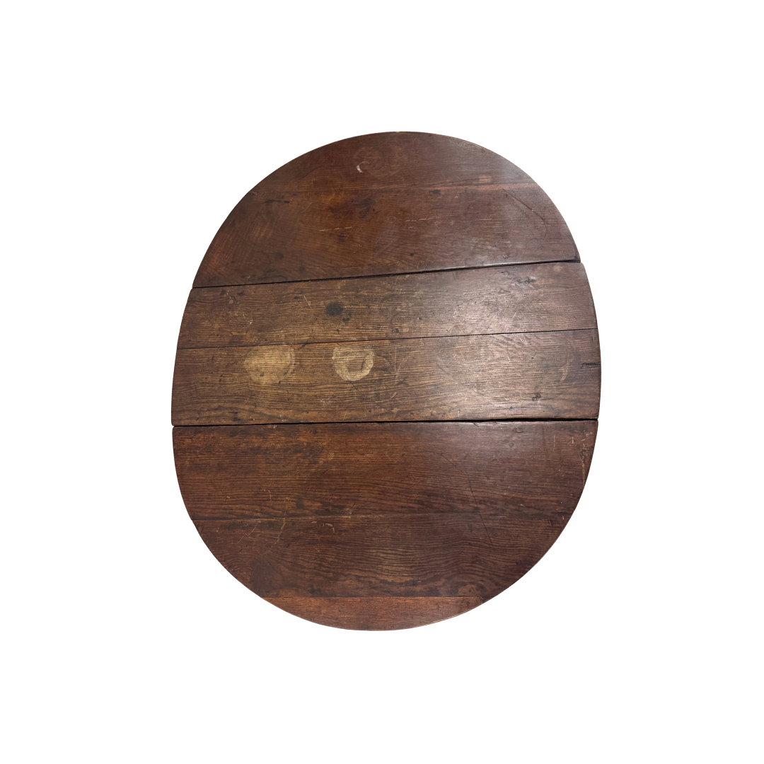 Found Drop Leaf Wood Table