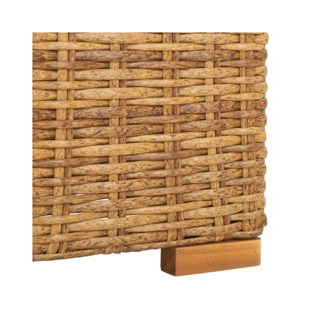 Anguilla Wicker Outdoor Chaise Sectional