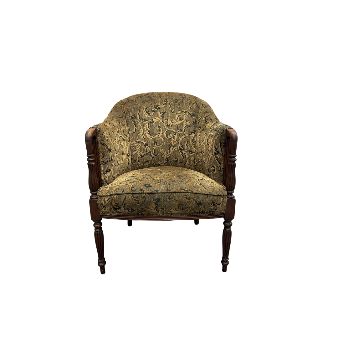 Found Sheraton Style Settee &amp; Armchair Set