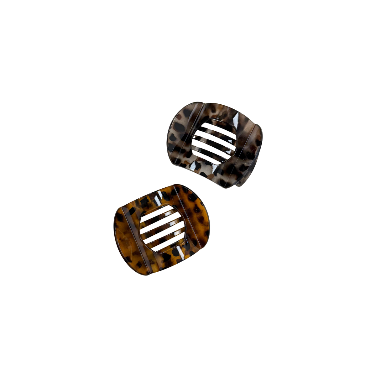 Flat Tortoise Hair Clip