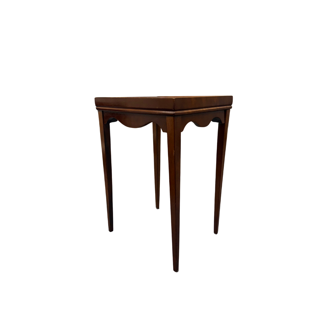 Found Mini Scalloped Side Table