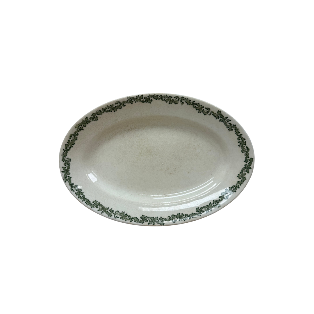 Found Robinson & Co Oval Plate