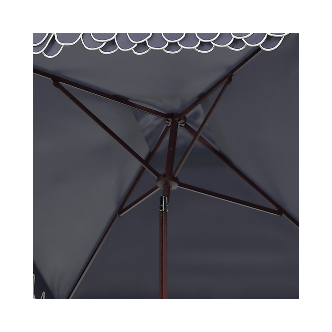 Elegant Valance Outdoor Umbrella - 7.5 FT