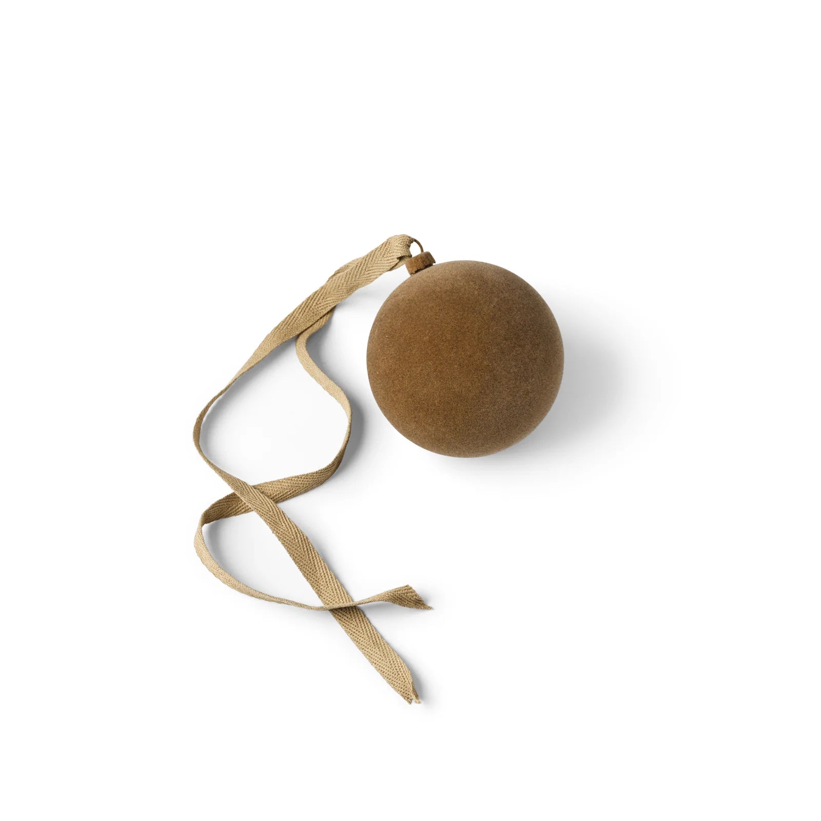 Camel Velvet Ornament