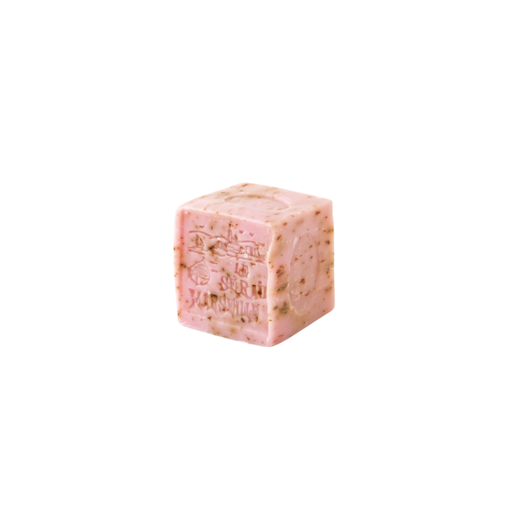 Crushed Rose Petal French Shae Butter Soap Block