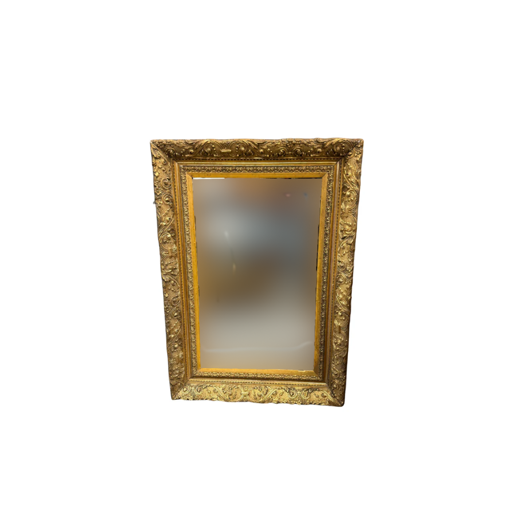 Found Gold Gilded Frame Mirror