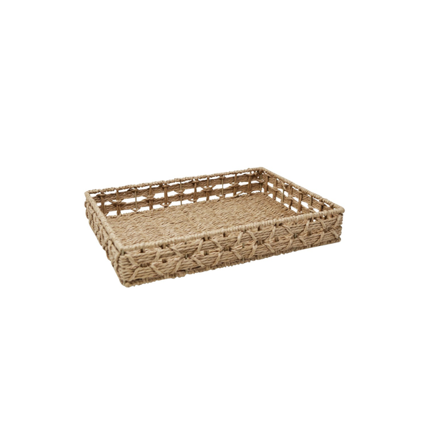 Kitchen Rectangular Tray With Net Rectangular Tray - Heirloom Home Shop