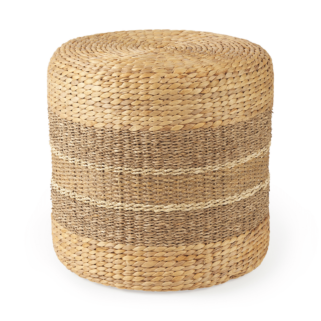 Maya Seagrass Pouf