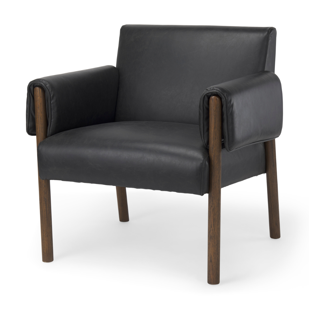 Ashton Accent Chair in Black