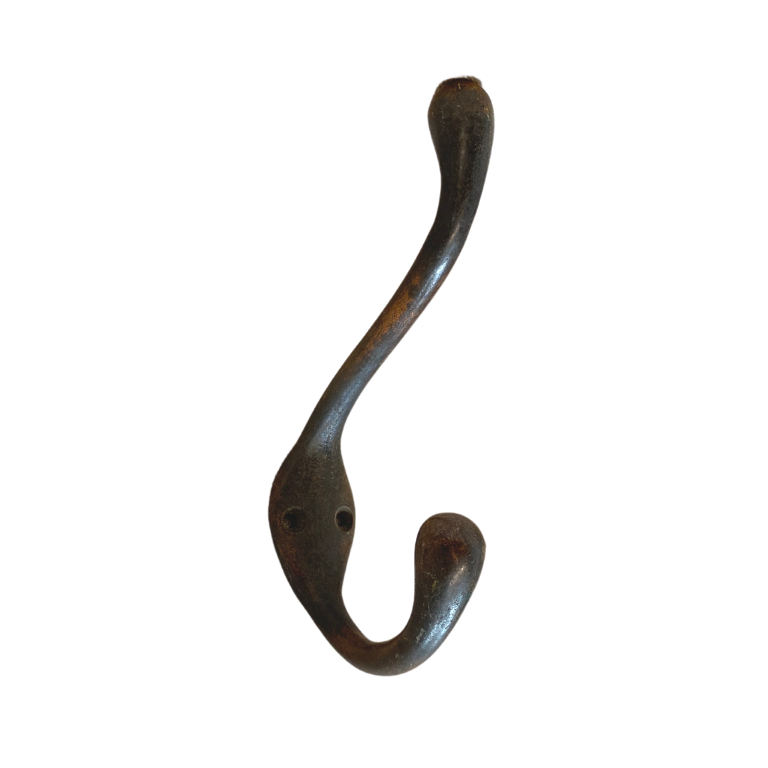 Found Brass Hook 6