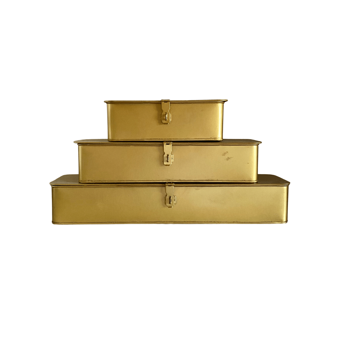 Brass Storage Boxes