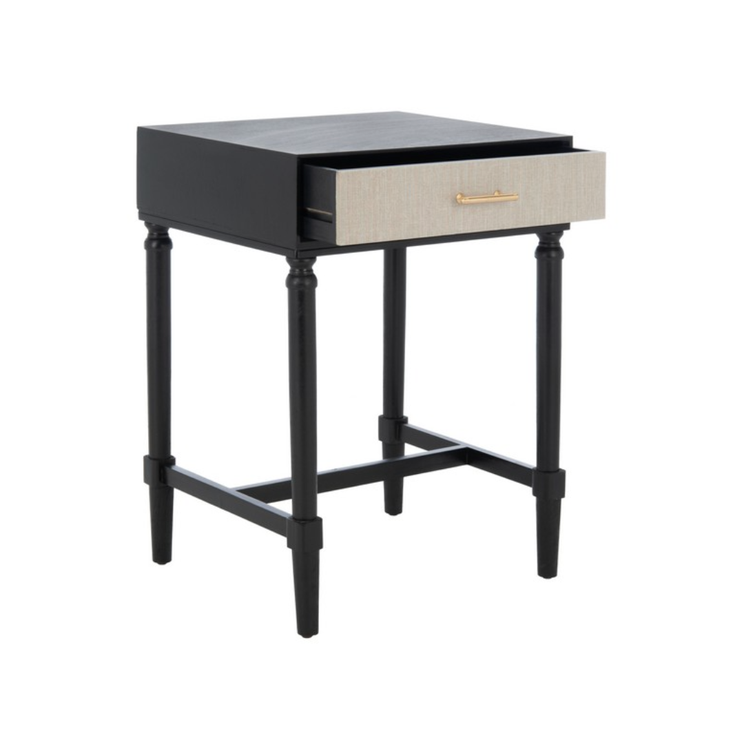 Black Estella Accent Table