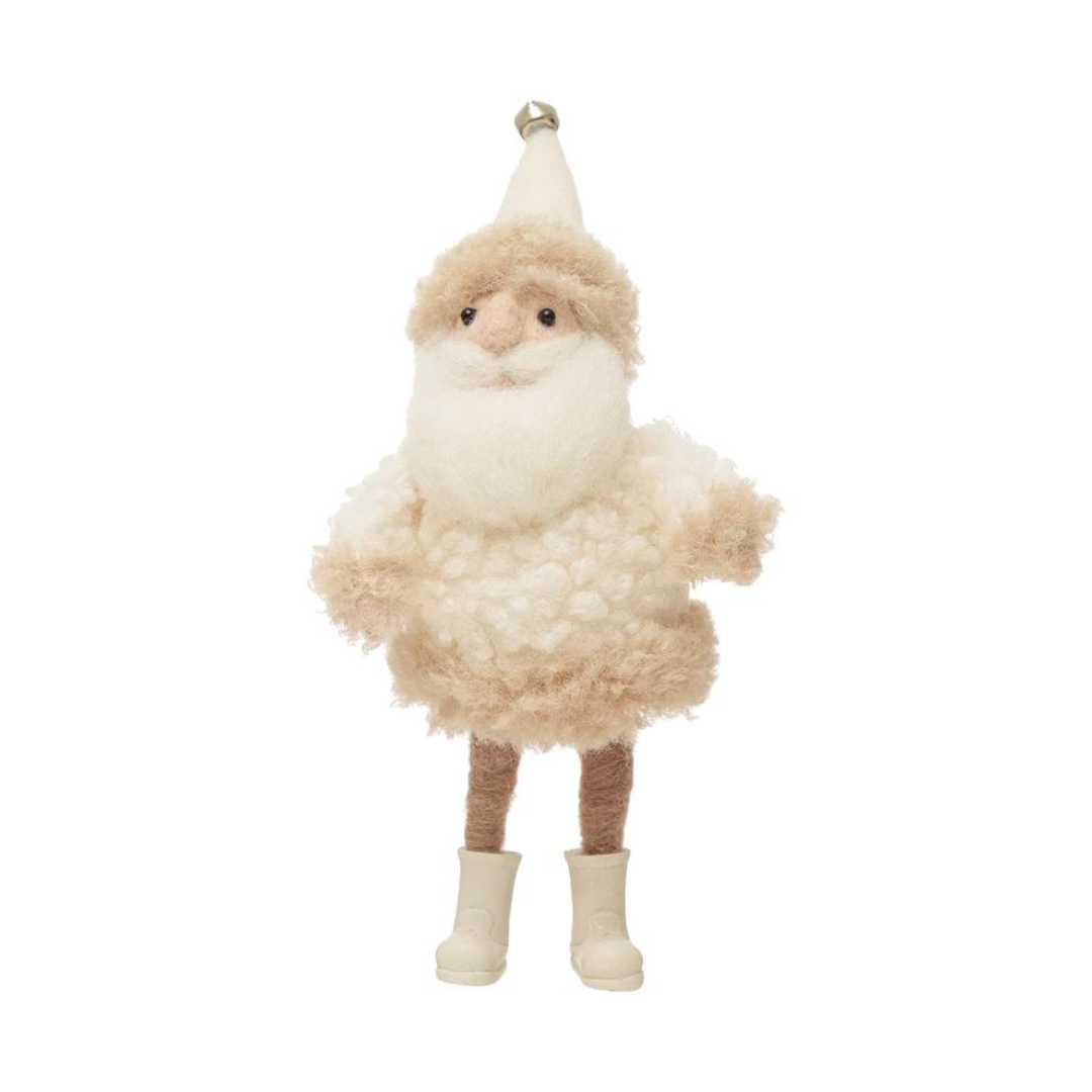 Small Wool Felt Santa