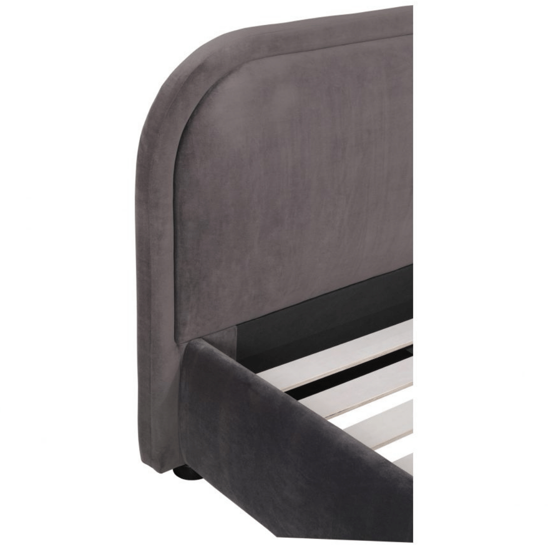 Colin Bed Frame in Charcoal