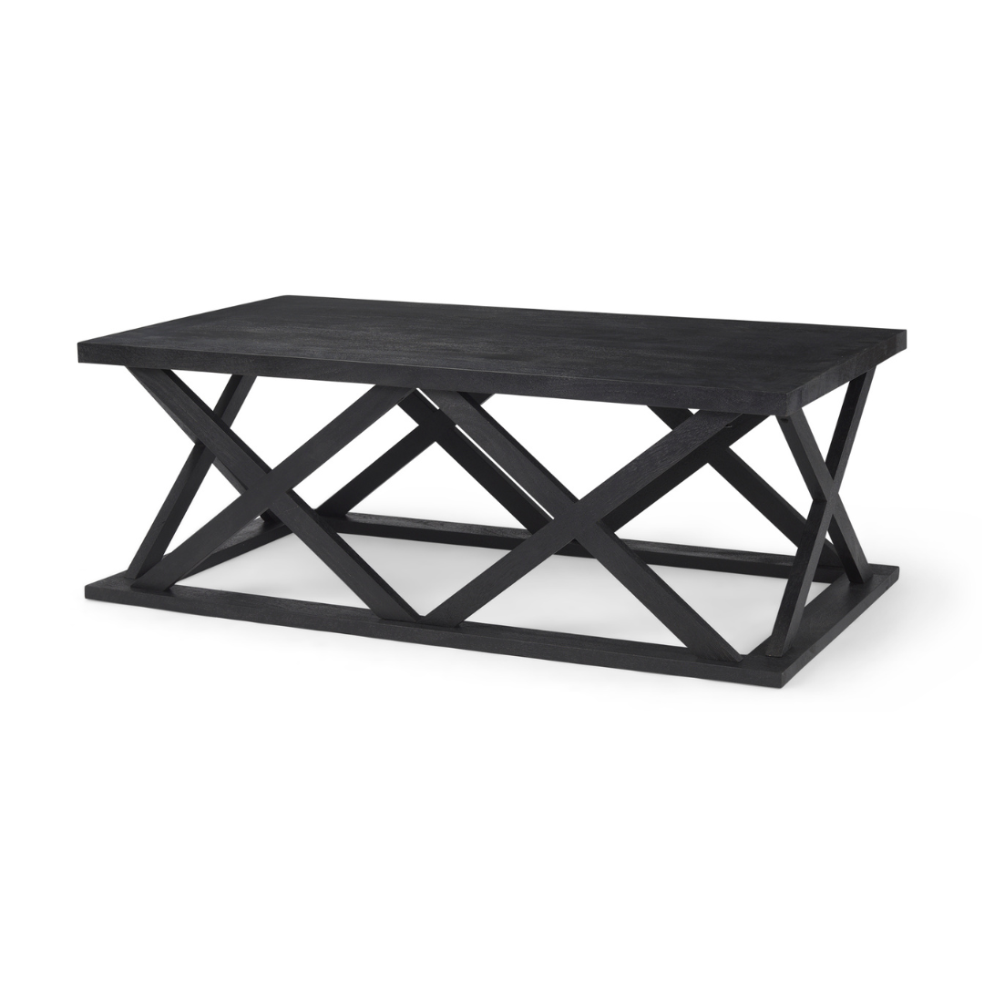 Forsey Coffee Table in Black