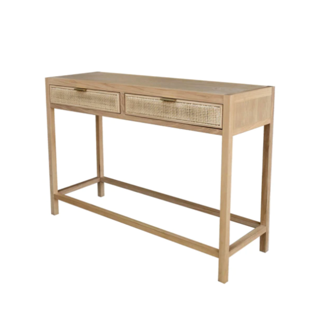 Rattan Console Table