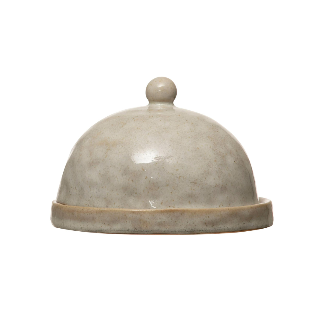 Stoneware Butter Dish